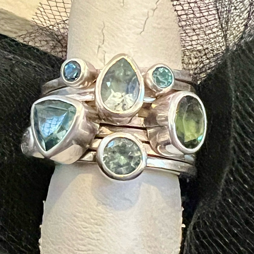 Janice Girardi, stackable rings - Picture 2 of 11